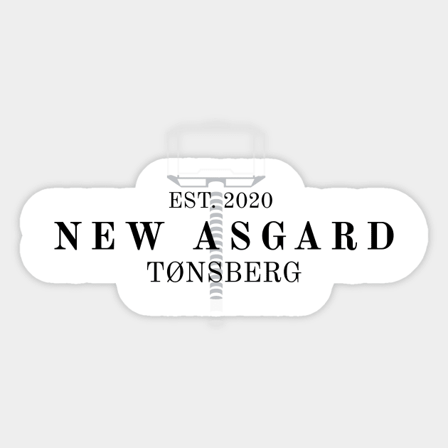 New Asgard Sticker by winstongambro